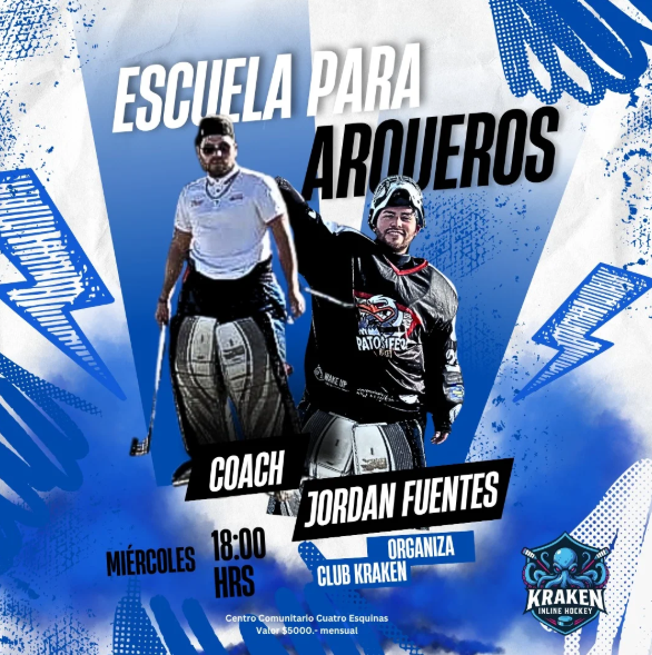 Nace la Escuela para Arqueros de Hockey en Línea del Club Kraken